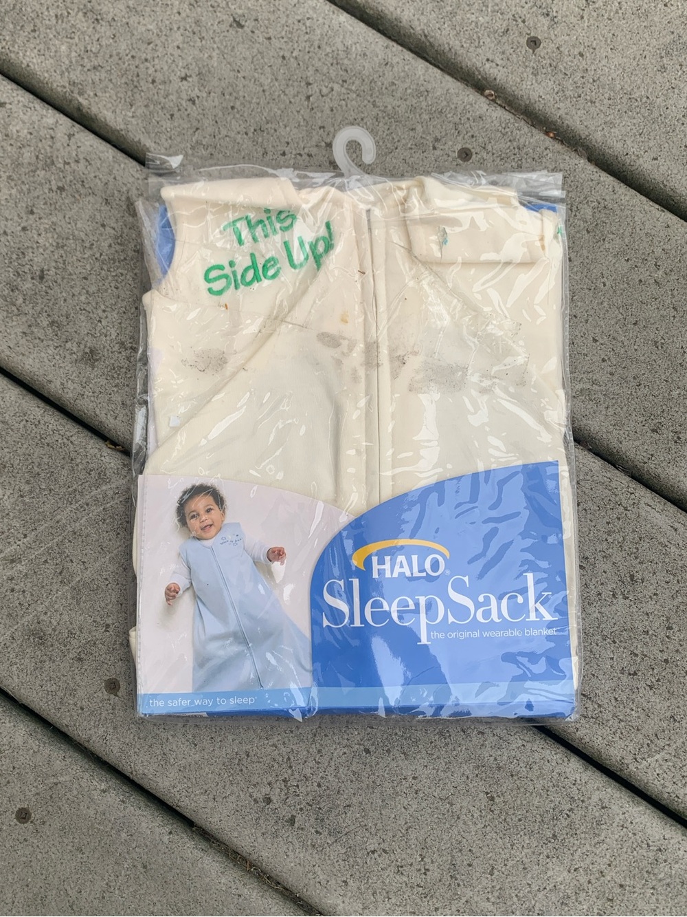 Halo SleepSack Wearable Blanket - Cream Swaddle